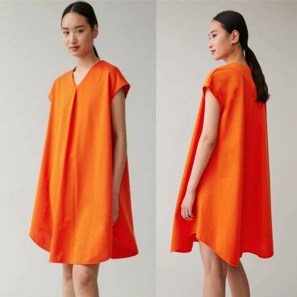 COS Orange Mini Dress - nwot